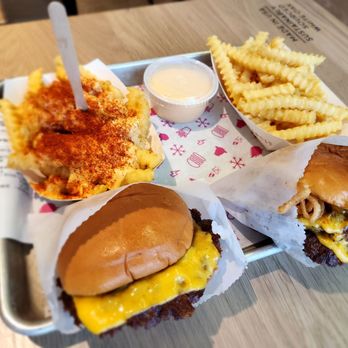 Shake Shack Oceanside - Spicy Shackburger with Spicy French Fries - Burgers Near Me - Oceanside, New York Shake Shack Oceanside - Spicy Shackburger with Spicy French Fries - Burgers Near Me - Oceanside, New York
