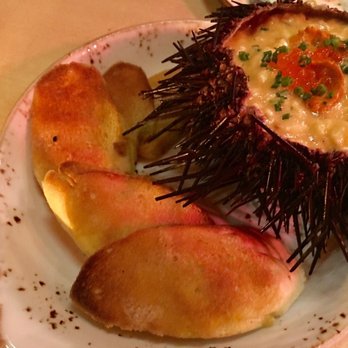 Vaca - Erizos con huevo. - Tapas/Small Plates Near Me - Costa Mesa, California Vaca - Erizos con huevo. - Tapas/Small Plates Near Me - Costa Mesa, California