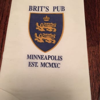 Brit's Pub - I just liked the napkin. Lol - Pubs Near Me - Minneapolis, Minnesota Brit's Pub - I just liked the napkin. Lol - Pubs Near Me - Minneapolis, Minnesota