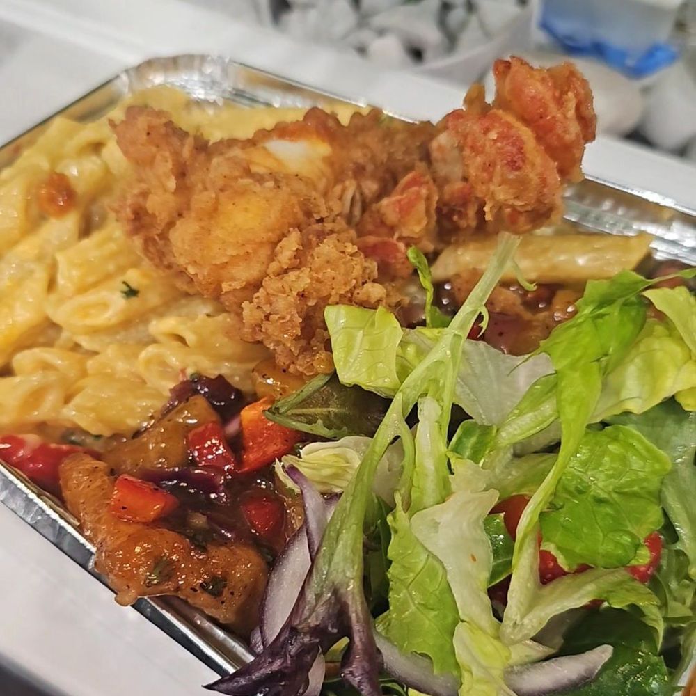 Signature Catering Service - Lobster, Salmon, rasta pasta, mash & salad - Seafood Near Me - Queens, New York Signature Catering Service - Lobster, Salmon, rasta pasta, mash & salad - Seafood Near Me - Queens, New York
