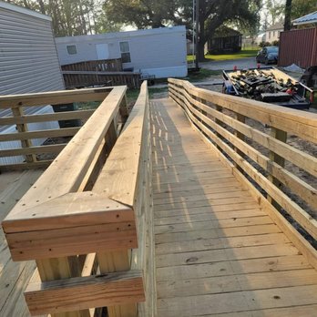 Simmons Builders - a view of a wooden bridge - Damage Restoration Near Me - Reeves, Louisiana