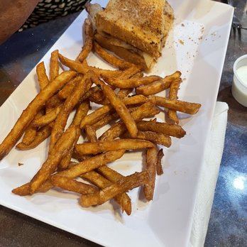 Fratelli's Bistro - Turkey pesto sandwich and fries - Italian Near Me - Gallup, New Mexico