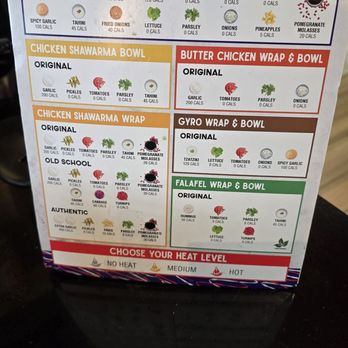 Tahini's - Toppings menu - Mediterranean Near Me - Pickering, Ontario