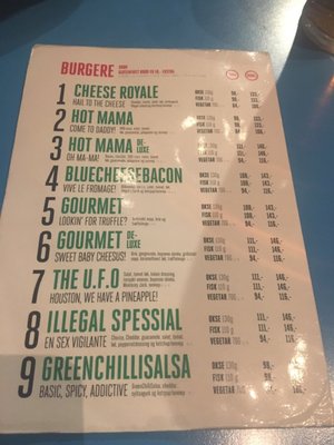 Menu photo 3 Illegal Burger Oslo, 03 Menu photo 3 Illegal Burger Oslo, 03