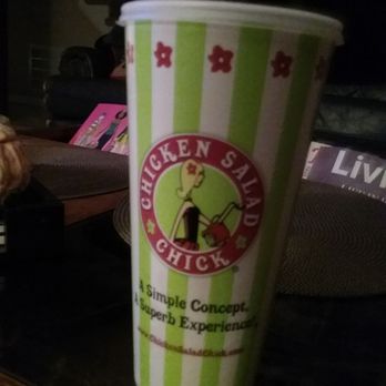 Chicken Salad Chick - Big Cup of the Best "Southern Style" Iced Tea (Arnold Palmer Style with a shot of Leemonade). Refreshing beverage. - Southern Near Me - Cary, North Carolina