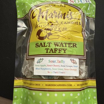 Marini's Candies - The sour bag of the two bags we purchased. - Candy Stores Near Me - Santa Cruz, California Marini's Candies - The sour bag of the two bags we purchased. - Candy Stores Near Me - Santa Cruz, California
