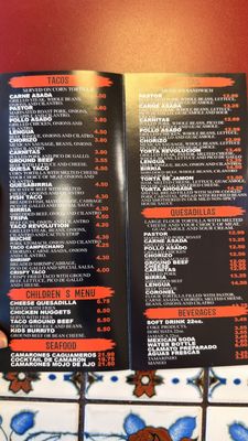 Menu photo 3 Tacos Revolution Colorado Springs, CO Menu photo 3 Tacos Revolution Colorado Springs, CO