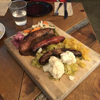 LowBrau - Sausage board - German Near Me - Sacramento, California