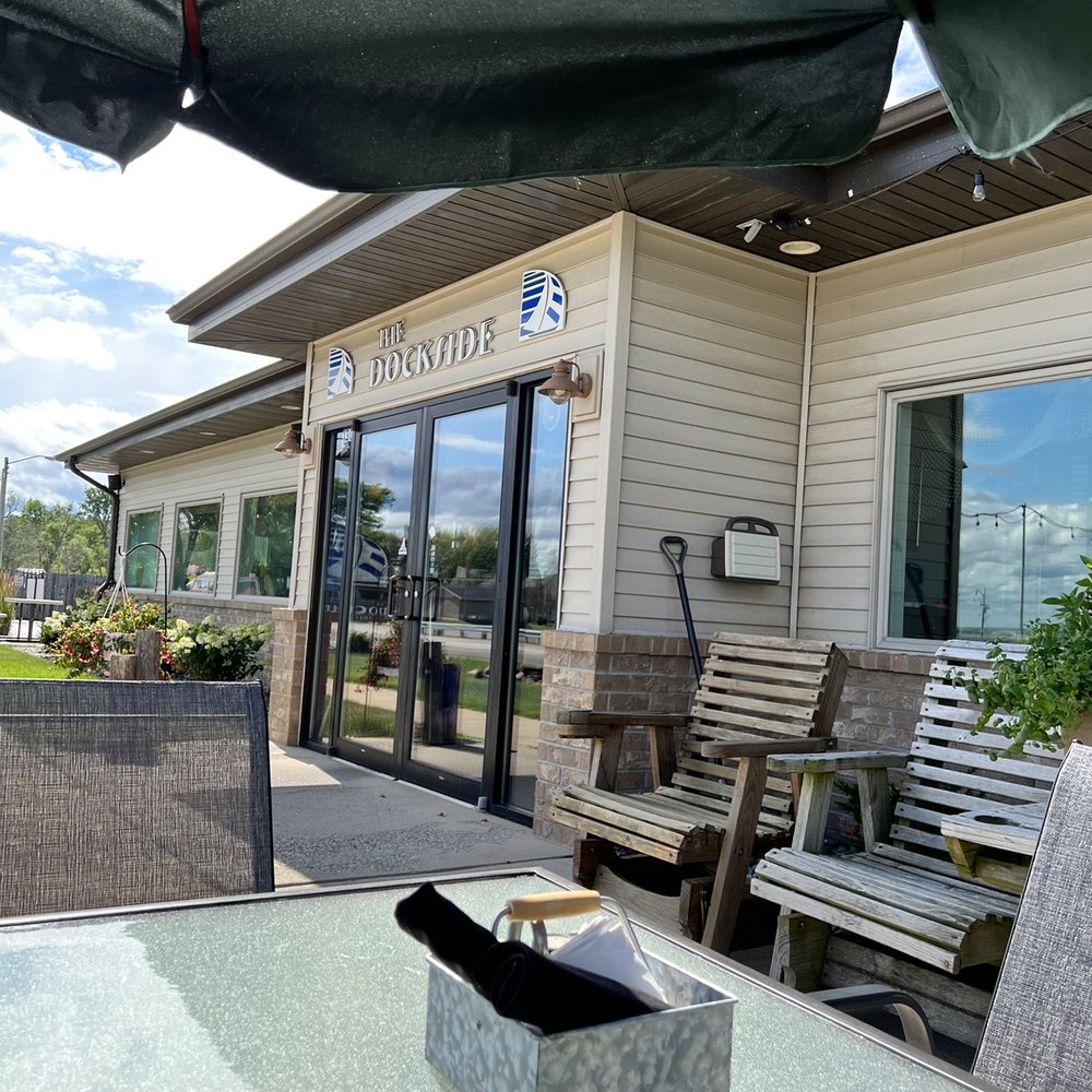Outside patio. Outside patio.