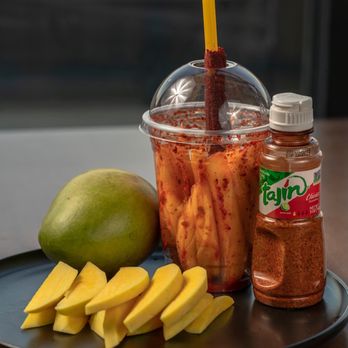 Kotaco - a plate of fruit and a drink on a table - Korean Near Me - Suitland, Maryland