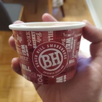 Beach Hill Smokehouse - BBQ sauce comes in delicious. Absolutely delicious. It's a large quantity. We put the rest in bottles. - Barbeque Near Me - Toronto, Ontario