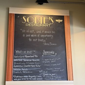 Sobie's Restaurant - New American Near Me - Oconomowoc, Wisconsin
