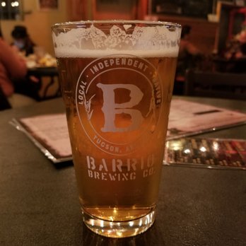 Barrio Brewing - Barrio Blonde Fresh From The Brewery - Breweries Near Me - Tucson, Arizona