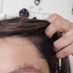 Third Eye Brows - After 3rd removal session, ink is still expelling. When I told her I don't want sharpie brows she rolled her eyes at me.