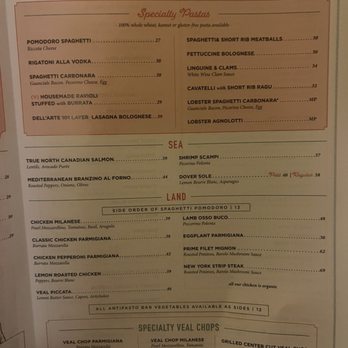 Trattoria Dell'Arte - Italian Near Me - New York, New York
