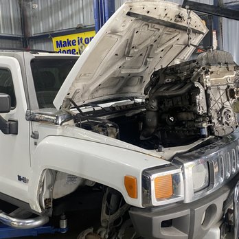 Danny's Auto Service - Hummer - extracting broken rusted exhaust bolts - Auto Repair Near Me - Houston, Texas Danny's Auto Service - Hummer - extracting broken rusted exhaust bolts - Auto Repair Near Me - Houston, Texas