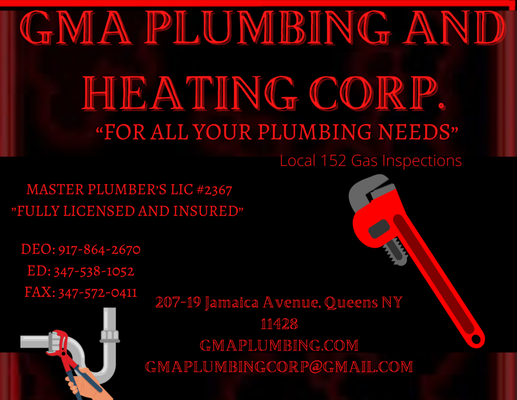 GMA Plumbing and Heating Logo