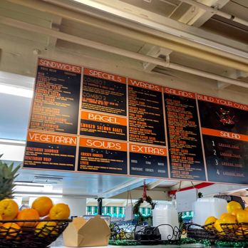 Salad Bar - a variety of fruits and vegetables - Juice Bars & Smoothies Near Me - Los Angeles, California