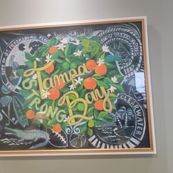 Britten Periodontics & Implant Dentistry - New art in our reception by Meg Britten Art
