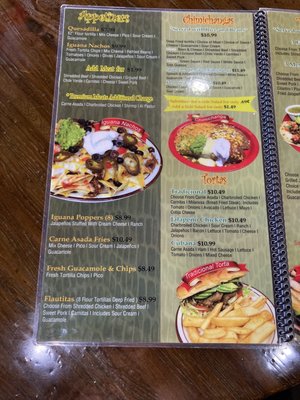 Menu photo 4 Green Iguana Mexican Restaurant Saint George, UT Menu photo 4 Green Iguana Mexican Restaurant Saint George, UT