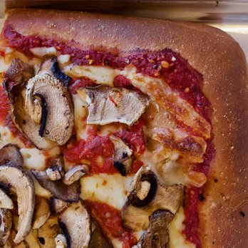 Pizza My Heart - 🍕Mushroom Sicilian Crust🍕 Meh... stick with their standard crust - Pizza Near Me - San Jose, California Pizza My Heart - 🍕Mushroom Sicilian Crust🍕 Meh... stick with their standard crust - Pizza Near Me - San Jose, California