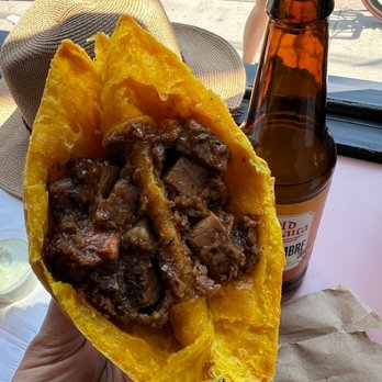 JunePlum by Patois - Brisket with oxtail gravy patty - Restaurants Near Me - Toronto, Ontario