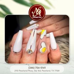 Life's too short for dull nails. Embrace the glam, add a sprinkle of gold, and let your nails steal the spotlight. 
Shine on, darling!
