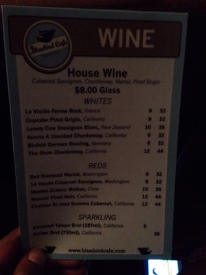 Menu photo 7 The Bluebird Cafe Nashville, TN Menu photo 7 The Bluebird Cafe Nashville, TN