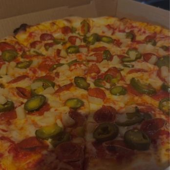 Slice Godz Pizzeria - Hot Hawaii but with pepperoni instead of bacon - Pizza Near Me - Hesperia, California Slice Godz Pizzeria - Hot Hawaii but with pepperoni instead of bacon - Pizza Near Me - Hesperia, California