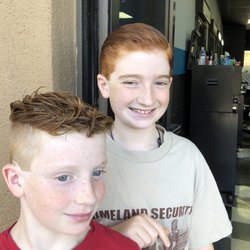 Two happy customers. Two different cuts.
