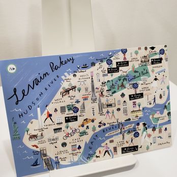 Levain Bakery - Upper East Side, NYC - Cute postcard - Bakeries Near Me - New York, New York