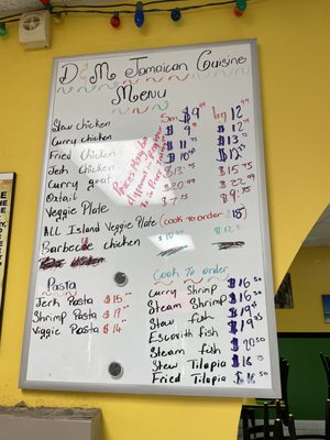 Menu photo 2 D&M Jamaican Cuisine Stone Mountain, GA Menu photo 2 D&M Jamaican Cuisine Stone Mountain, GA