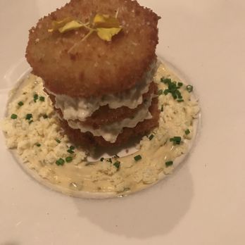 Satterfield's Restaurant - Fried green tomatoe tower - Wine Bars Near Me - Birmingham, Alabama Satterfield's Restaurant - Fried green tomatoe tower - Wine Bars Near Me - Birmingham, Alabama