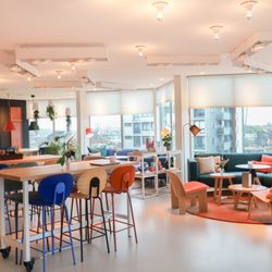 Zoku Amsterdam - Zoku Amsterdam rooftop coworking space