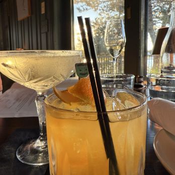 Ultramar - Old Fashion and Dirty Martini. - Seafood Near Me - Kennebunkport, Maine