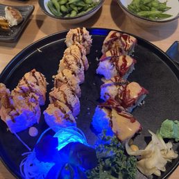 Angry Dragon Roll and Amazing Tuna Roll