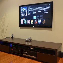 MJ Electronics - TV install with fire tv and play station