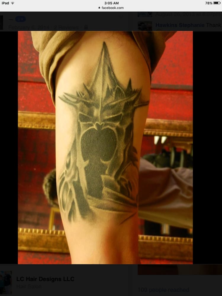 Asian Armor Tattoo Logo