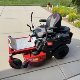 Toro 42" zero turn with Easy Ride suspension Toro 42" zero turn with Easy Ride suspension