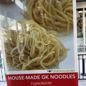 GK Mongolian BBQ - Noodles - Asian Fusion Near Me - Sacramento, California