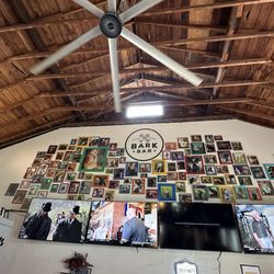 Bark Bar & Grille - Bar bar wall of fluff!