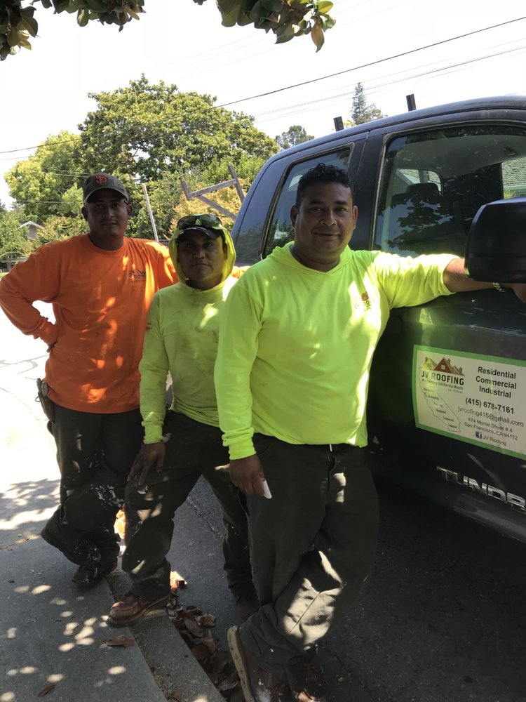 Slide of J V Roofing