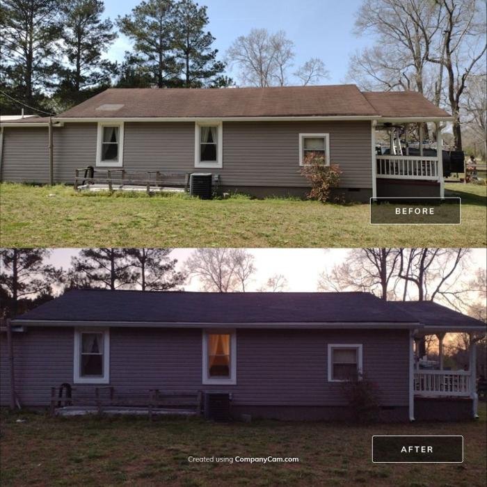 Slide of Frank's Roofing