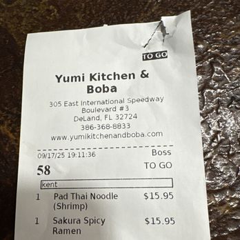 Yumi Kitchen And Boba - Bubble Tea Near Me - DeLand, Florida