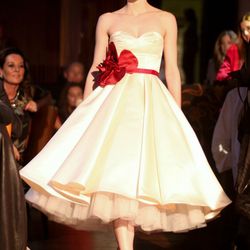 Paul Henry Tailoring - Champagne Cocktail Dress, made by our lady tailor Mary Brady