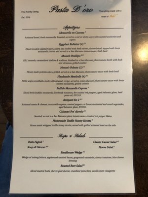 Menu photo 4 Pasta D’oro Wurtsboro, NY Menu photo 4 Pasta D’oro Wurtsboro, NY