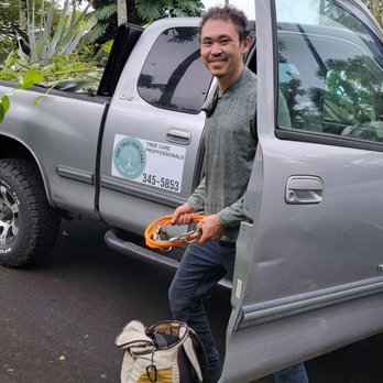 One Two Tree Care - Sho, wrapping up after his hard work - Tree Services Near Me One Two Tree Care - Sho, wrapping up after his hard work - Tree Services Near Me