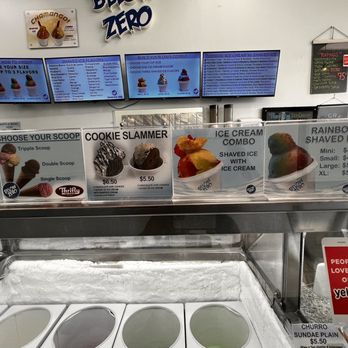 Below Zero Shaved Ice - Menu - Ice Cream & Frozen Yogurt Near Me - Upland, California