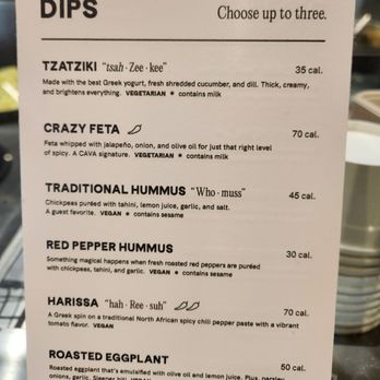 CAVA - Mediterranean Near Me - Paramus, New Jersey
