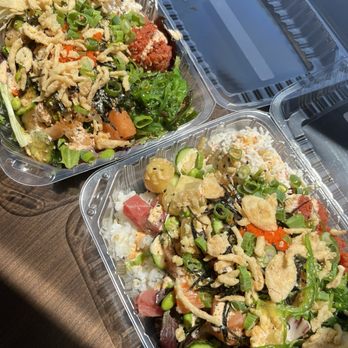 Poke and Tea Factory - Poke bowls - Large Any 3 Protein Build Your Own - Poke Near Me - Anaheim, California Poke and Tea Factory - Poke bowls - Large Any 3 Protein Build Your Own - Poke Near Me - Anaheim, California